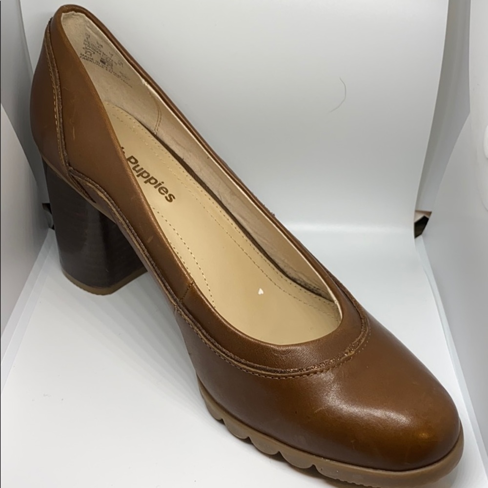 Hush Puppies Brown Pumps